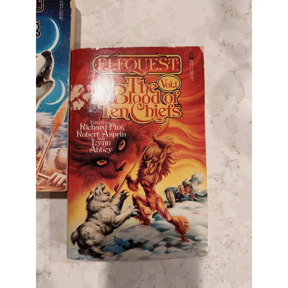 Elfquest The Blood of Ten Chiefs Vol 1 & 2 Wolfsong Paperback Books Richard Pini